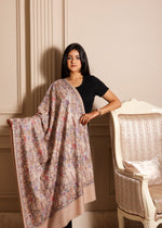 Pure Fine Wool Sozni Embroidery shawl