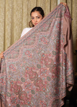 Pure Finewool Mehraab Kashmiri Sozni Embroidery Shawl