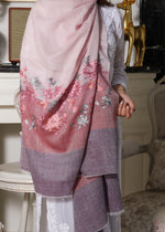 100% Pure Wool Weaved Nalki Embroidery Stole