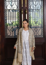 Pure Wool Nalki Zari Embroidery Shawl