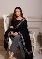 100% Pure Wool Nalki Embroidery Light And Warm Stole